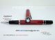 Perfect Replica Montblanc Special Stainless Steel Clip Red And Black Rollerball Pen (1)_th.jpg